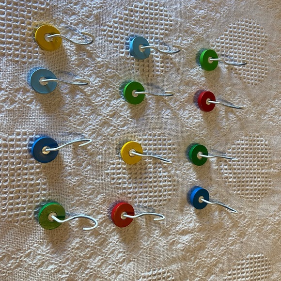 Shower curtain hooks 🪝 - Picture 5 of 9